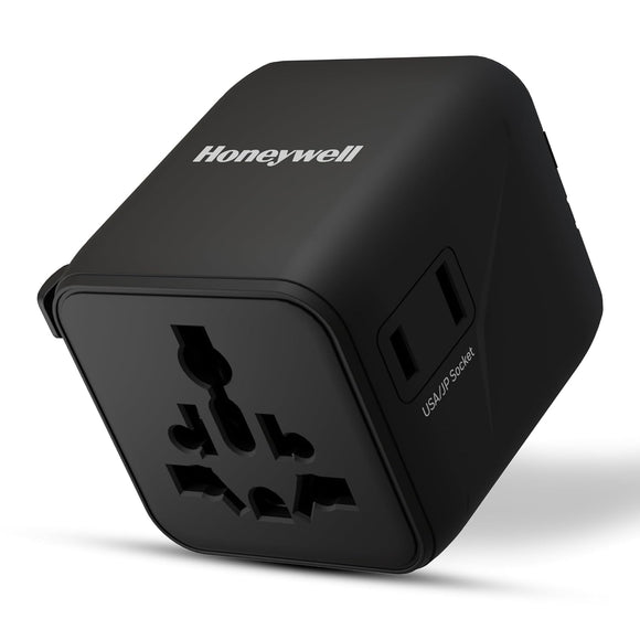 Honeywell International Universal Travel Adapter 12W Black HC00062