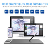 xp-pen deco pro mw bluetooth graphics tablet