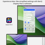 BenQ MA270U 27" 4K UHD Monitor (3840×2160) with HDRi, Eye-Care, USB-C | Best for MacBook