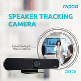 Rapoo C5305 Ultra 4K HD All-in-One USB Video Conference Webcam