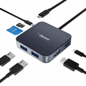 Nextech NA36TSD USB-C 7 in 1 HDMI 