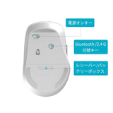 Rapoo M300 Silent Wireless Mouse Light Grey