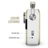 Saregama Carvaan Portable Wireless Speaker with USB FM Bluetooth & 5000 Pre Installed Songs - Porcelain White