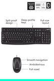 Logitech MK120 Wired Keyboard and Mouse Combo