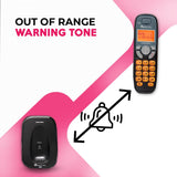 Beetel X70 Cordless Landline , 2.4GHz, 2 Way Speakerphone, Volume Adjustment- Black