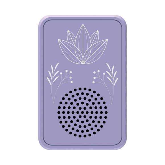 Saregama Carvaan  Wellness Plug Play Outdoor Music Player - Pre-Loaded With 16 Meditation & Wellness Tracks Based On 7 Chakras Bluetooth Connectivity Orchid Purple