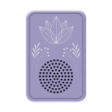 Saregama Carvaan  Wellness Plug Play Outdoor Music Player - Pre-Loaded With 16 Meditation & Wellness Tracks Based On 7 Chakras Bluetooth Connectivity Orchid Purple