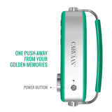 SAREGAMA Carvaan Premium Pop  Portable Speaker Pre-loaded 5000 Evergreen Hindi Songs, 2.0Channel Forest Green