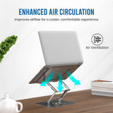 Portronics Laptop Stand My Buddy K11 Pro