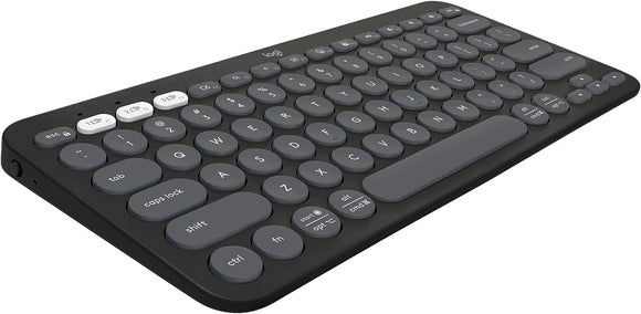 Logitech Pebble Keys 2 K380s, Multi-Device Bluetooth Wireless Keyboard Graphite BROOT COMPUSOFT LLP JAIPUR 