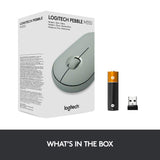 Logitech Pebble M350 Wireless Mouse with Bluetooth Green Broot Compusoft LLP Jaipur 