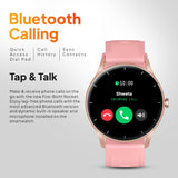 Fire-Boltt Rocket SmartWatch BSW093 1.3" Bluetooth Calling Smartwatch with AI Voice Assistant, 100+ Sports Modes, 360 Health Suite Pink