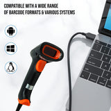 TVS Electronics BS-L100 Plus Barcode Scanner 1D High-Speed Scan