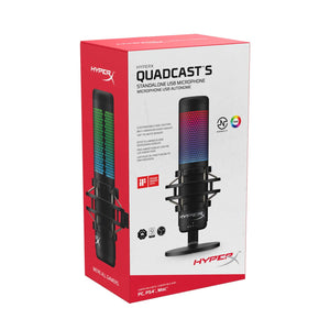 HyperX Quadcast S RGB USB Condenser Omnidirectional Microphone BROOT COMPUSOFT LLP JAIPUR