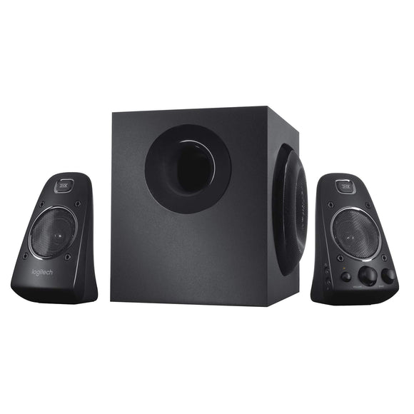 Logitech Z623 THX 400 Watt 2.1 Channel Wired Speaker (Black) Media 1 of 3