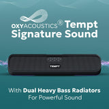 Tempt CineBar 24W Portable Wireless Soundbar Dual Bass RGB LED