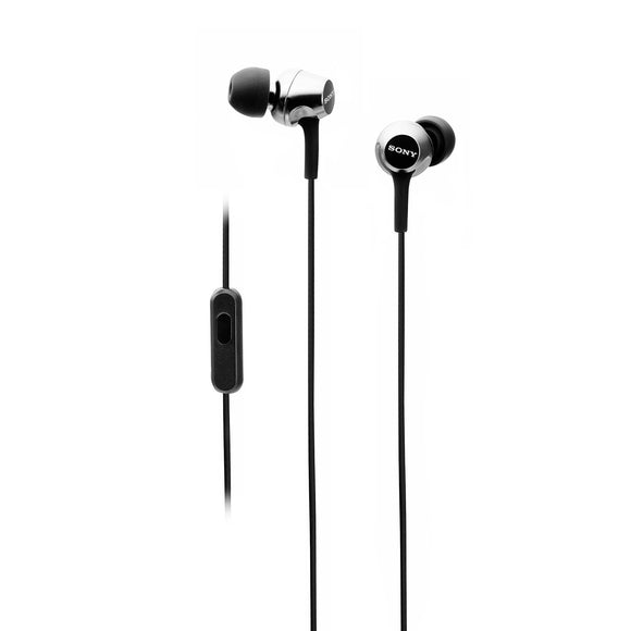 Sony MDR-EX255AP in-Ear Wired Earphone With Mic Black Broot Compusoft LLP Jaipur