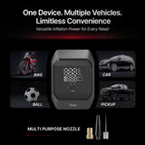 Qubo Digital 2-in-1 Battery Jump Starter + Tyre Pressure Inflator by Hero Grup