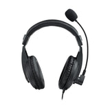 Rapoo H150 Stereo Wired Over Ear Headphones with Microphone Noise-Reduction