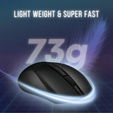 Rapoo V300SE 2.4G Wireless/Wired Dual-Mode E-Sports Gaming Mouse Black