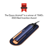Dyson Airstrait™ Straightener Wet to Dry Straightener No Heat Damage 2 in 1 Straightening Saves Time Natural Straight Look Uses Air No Hot Plates