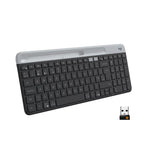 Logitech K580 Slim Multi-Device Wireless Keyboard – Bluetooth Receiver Graphite