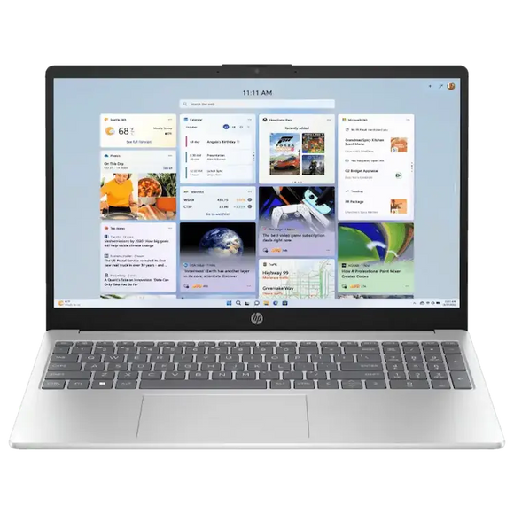 HP Laptop 15-FD0467TU 13th Gen Intel core i5 Processor/16GB/RAM/512GB SSD/Win11/Intel Iris Xe Graphics/Microsoft Office Home & Student 2021/Screen Inch 15.6/Silver