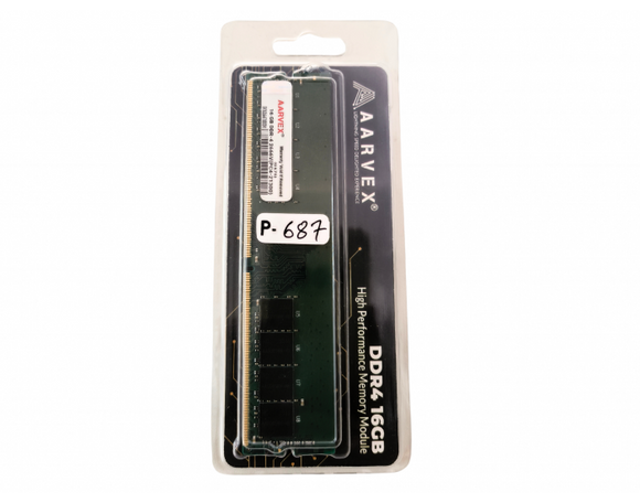 Aarvex Desktop Ram 16GB DDR4 2666 MHZ P-678