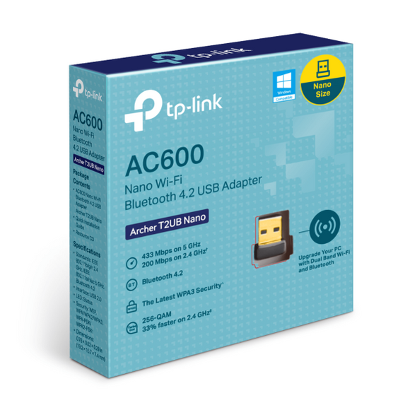Tp Link Archer T2UB Nano AC600 Wi-Fi Bluetooth 4.2 USB Adapter BROOT COMPUSOFT LLP JAIPUR 