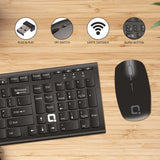 Quantron Wireless Keyboard Mouse Combo QKB-20