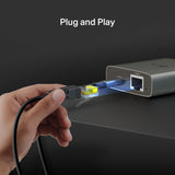 TP-Link EH210 1 to 2 Gigabit Ethernet Splitter Network Switch,1000Mbps