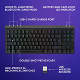 Logitech G515 Lightspeed TKL Low Profile Wireless Gaming Keyboard, LIGHTSYNC RGB, Thin Tenkeyless Design