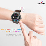 Tempt Edge Pro Smartwatch 1.51" AMOLED Display, Multiple Watch Faces & Sport Modes Brown BROOT COMPUSOFT LLP JAIPUR