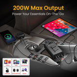 portronics zaptor 200w car inverter