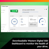 WD Internal SSD 500GB NVMe 2280 Green SN350