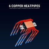 Ant Esports CPU Cooler Air V8 Digital ARGB