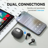 Edifier W320TN Adaptive Active Noise Cancelling Earbuds, LDAC & Hi-Res Audio Wireless, 6 Microphones AI Call Noise Cancellation, in Ear Detection, App Control, Fast Charge, IP54, Bluetooth 5.3 - Gray