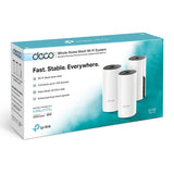 TP-Link Deco M4 Pack Of 3  Whole Home Mesh Wi-Fi System, Seamless Roaming and Speedy AC1200