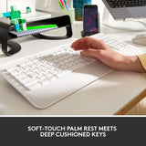 Logitech Signature K650 Wireless Bluetooth  Keyboard White