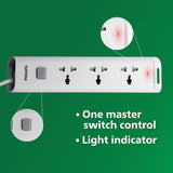 Philips Extension Cord 3 Socket CHP2432W