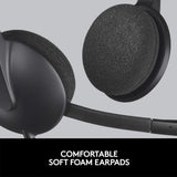 Logitech Wired Headphone USB H340