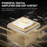 Edifier QD35 Tabletop Bluetooth Speaker, Hi-Res Audio & Hi-Res Audio Wireless Certified Computer Speaker, 35W