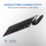 Amkette Wi Key Mini Combo Ergonomic Design ‎455GR