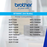 Brother Inkjet Ink Bottle BT5000 Cyan