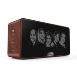 Saregama Carvaan Mini+ Plus Portable Music Player with 1000 Preloaded Songs, 10 Watt Speaker, Handsfree Calling, Bluetooth,Fm,Am,Aux Moonlight Brown