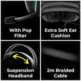 Zebronics Havoc Wired Gaming Headphone Black