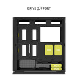 Ant Esports Gaming Cabinet 511 Air 5F Black