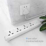 Cablet 4 Socket 1 Switch 1.8M Spike  4010-18