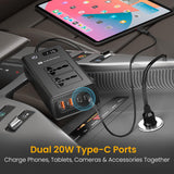 portronics zaptor 200w car inverter