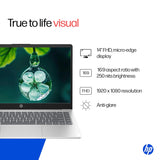 HP Laptop 14-ep0340TU 13th Gen Intel Core i5 Processor/16GB RAM/512GB SSD/ Win11/Intel Iris Xe Graphics Card/MS Office Home 2024/Screen Inch 14/Silver